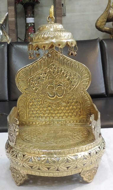 Brass Shingasan Dhalai For God Idol 1.115 KG